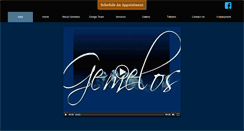 Desktop Screenshot of gemeloshairgallery.com