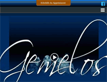 Tablet Screenshot of gemeloshairgallery.com